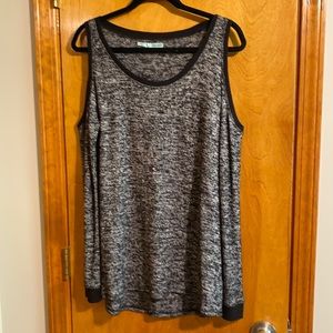 Open shoulder sweater